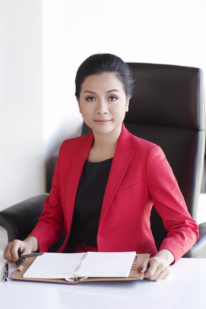 Bà Trần Uyên Phương, Phó Tổng giám đốc Tập đoàn Tân Hiệp Phát.