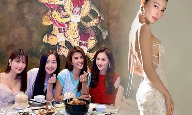 Diễm My 9X ăn diện khác biệt giữa hội bạn, nổi bần bật với body nóng bỏng, lấn át Mai Phương Thúy