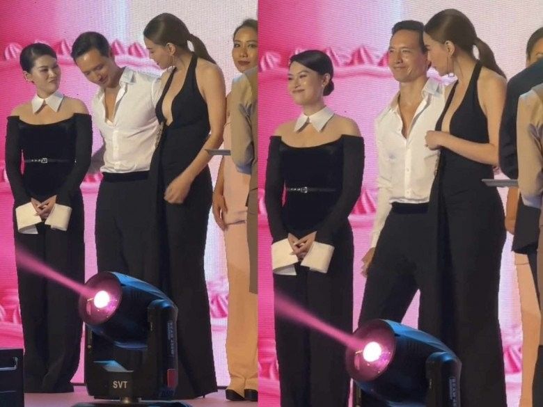 Kim Lý đặt tay lên lưng nữ đồng nghiệp của vợ, phản ứng của Hồ Ngọc Hà khiến dân tình xôn xao - ảnh 2