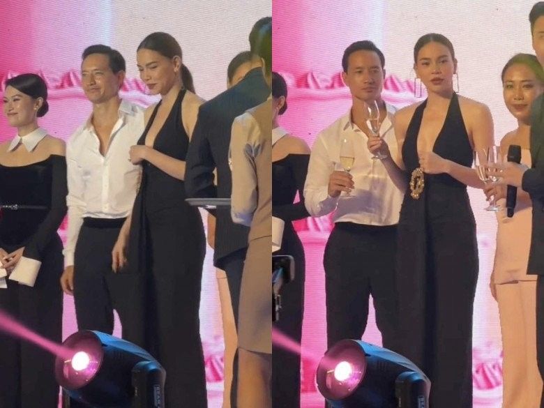 Kim Lý đặt tay lên lưng nữ đồng nghiệp của vợ, phản ứng của Hồ Ngọc Hà khiến dân tình xôn xao - ảnh 3