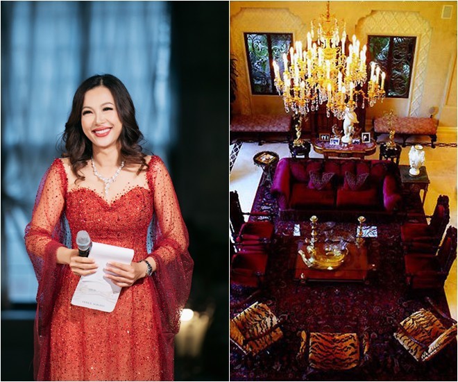 Hoa hậu giàu bậc nhất Việt Nam từng sống trong biệt thự dát vàng 24K, nay có villa rộng lớn và nhà vườn 10.000 m2