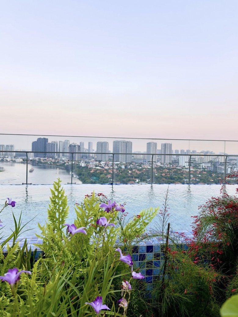 Diva Hồng Nhung cắt hoa vào cắm trong penthouse khu nhà giàu, dân mạng bình luận "Nhìn điêu quá"