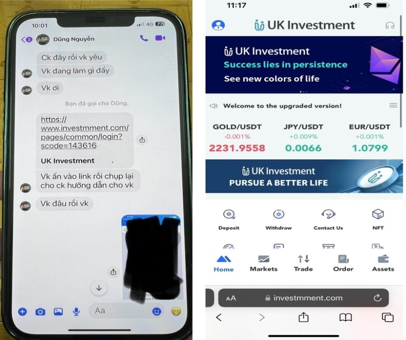Tin lời "người tình online", người phụ nữ ở Quảng Ninh bị lừa gần 2,7 tỷ đồng