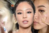 Hàng triệu người thi nhau dán băng cá nhân make-up như Jennie (BLACKPINK), mặt siêu mụn bỏ túi ngay