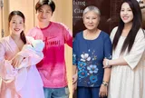 Puka bế con rạng rỡ bên Gin Tuấn Kiệt hậu sinh nở, "thiên thần nhỏ" là cháu cưng của 2 nhà nội ngoại