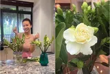Nữ diễn viên Nhật ký Vàng Anh làm đẹp biệt thự 200m2 bằng những bình hoa xinh, cắm loài hoa có tên cực kiêu sa