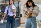 Mùa Hè chỉ cần 2 kiểu quần jeans này: Chị em mặc tôn chân dài miên man, đẹp chấp mọi hoàn cảnh