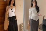 Mùa Hè chị em học thuộc 4 công thức diện chân váy suông này là sành điệu mọi lúc, outfit cuốn hút hẳn ra