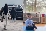 Học trường quốc tế 100 triệu/năm, con trai Quang Hải Chu Thanh Huyền 21 tháng tuổi nói tiếng Anh với cô giáo Tây rất tốt