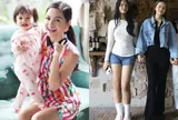 Con gái Phạm Quỳnh Anh - Quang Huy dậy thì dáng chuẩn vượt mẹ, chạm mốc chiều cao thi Hoa hậu
