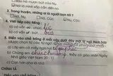 Học sinh làm bài tập điền thành ngữ "Con hơn cha là nhà…", đáp án bé đưa ra ngoài sức tưởng tượng của cô giáo