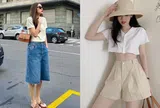 Kiểu quần short "chân ái" cho mùa Hè, sinh ra để giấu nhẹm đùi to, mặc lên vừa mát mẻ vừa "hack dáng" cực đỉnh