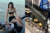 MC Đài truyền hình VN bỏ thi Hoa hậu, 29 tuổi bỉm sữa sướng trong biệt thự 9 tầng lung linh như lâu đài ở Hà Nội