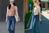 Mặc đúng công thức "quần nào dáng nấy", các chị em nhỏ nhắn sẽ trông cao và thời trang hơn hẳn
