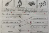 Bài tập tiếng Việt của bé tiểu học khiến phụ huynh “khóc thét”: Các bạn nam đưa đón em mỗi ngày, mẹ em kêu ra rả