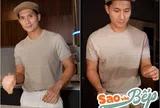 Người yêu kém 11 tuổi của Lệ Quyên tung trứng trượt trong bếp, đã đẹp trai còn giỏi đi chợ nấu cơm
