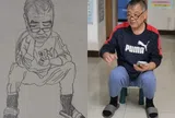 Mẹ vui mừng khi thấy con trai lớp 1 vẽ chân dung ông nội, khoe lên mạng ai cũng khen nhưng cô giáo lắc đầu