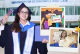 Gặp nữ sinh từ trượt NV1 đến Thủ khoa trường ĐH Kinh tế - Luật: “Xuất phát điểm không quyết định đích đến...”