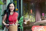 Khu vườn sân thượng ở penthouse 650m2 của Hồng Nhung trồng lộn xộn mà siêu thú vị, buổi tối càng lãng mạn hơn