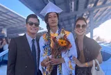 Quang Dũng và Jennifer Phạm chung khung hình khi sang Mỹ dự lễ tốt nghiệp của Bảo Nam, cặp bố mẹ chia tay vẫn đồng hành cùng con