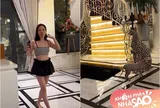 Trầm trồ với biệt thự 200 tỷ của Lệ Quyên, có bảo vệ riêng: Cầu thang dát vàng, đèn pha lê tiền tỷ xa hoa