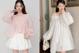 Diện áo, váy babydoll đúng cách, nàng công sở trẻ trung hơn cả chục tuổi mà không sợ "cưa sừng"