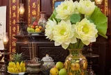 Mùng 1 tháng 6 năm Bính Ngọ dâng 8 loại hoa, 7 loại quả lên bàn thờ, cả tháng bình an, Thần Tài gõ cửa