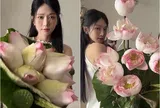 Nữ diễn viên VTV xinh như hoa khoe clip cắm sen hút hàng triệu dân mạng, bị nghi "sắp làm dâu hào môn"