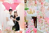 Có con với đồng nghiệp sau 8 năm cưới, Phương Hằng làm mâm cúng thôi nôi cho bé gái hoành tráng, đẹp như tranh