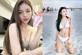 Hot girl Hà thành 21 tuổi bế bụng bầu đi học, giờ làm mẹ 2 con đẹp nõn nà, chồng tặng miệt vườn 900m2