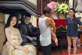 Chu Thanh Huyền phạt con nhưng ai cũng chú ý phản ứng của Quang Hải và bố chồng đứng bên cạnh
