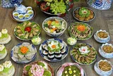 Khởi động Rằm tháng 7, mẹ đảm khoe mâm cỗ chay đủ đầy, ngon đến nỗi người khó tính cũng phải mê