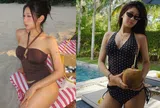 Hot girl Hà Nội bình thường kín đáo nay diện bikini khoe dáng nóng bỏng, nhận ngay phản ứng siêu yêu của con trai