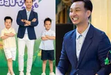 "Bố ơi! Mình đi đâu thế? 2026": MC Thành Trung tiết lộ tên thật cặp song sinh, đưa con đi học nhưng giấu danh tính