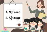 Xột xoạt hay sột soạt mới là từ đúng chính tả? 10 người hết 9 người trả lời sai