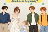 Người đàn ông nào mới thực sự là bố của bé gái trong hình?