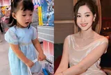 Con gái Hoa hậu Đặng Thu Thảo và chồng đại gia giờ xinh như thiên thần, đi mua sắm không cần nhìn giá
