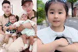 Cặp bố bỉm hot miền Tây Thanh Đoàn Hà Trí Quang thụ tinh ống nghiệm, con song sinh giờ lớn phổng phao, mỗi bé giống một bố