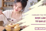 3 món ngon từ quả lê - thanh tao trong từng hương vị