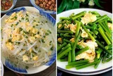 Ai bảo trứng chỉ luộc hay rán, đem nó xào với 9 loại rau quả này ngon bất chấp, bạn đã ăn thử mấy món rồi?