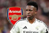 Arsenal muốn phá kỷ lục để chiêu mộ Vinicius Jr từ tay Real Madrid