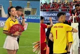 Chính thức công khai: Lê Giang Patrik hôn MC Hoàng Oanh mừng Việt Nam vô địch!