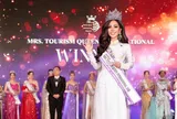 Đại diện Việt Nam giành vương miện tại Mrs. Tourism Queen International 2026
