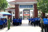 Hà Nội: Không khí nghiêm túc, an toàn trong ngày đầu kỳ thi tuyển sinh vào lớp 10 tại xã Chương Dương