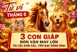 Điểm danh 3 con giáp may mắn nhất tháng 6: Sự nghiệp thăng hoa, tiền về liên tục