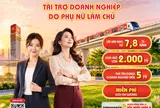 HDBank dành 2.000 tỷ đồng cho doanh nghiệp do phụ nữ làm chủ, lãi suất chỉ từ 7,8%/năm đến hết quý I/2027