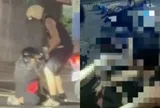 Mâu thuẫn giữa đường, cô gái quỳ gối níu kéo, bạn trai lộ chuyện động trời sau cơ quan chức năng kiểm tra