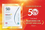 HDBank: Tăng trưởng ấn tượng song hành cùng trách nhiệm cộng đồng