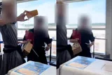 Clip: Nam ca sĩ nổi giận vì bị fan cuồng đeo bám ở sân bay, hất cốc nước vào đối phương nhưng vô tình vạ lây người qua đường