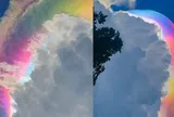 Cứ ngỡ là sản phẩm của AI, cảnh tượng "vô thực" trên bầu trời khiến hàng triệu người ngỡ ngàng